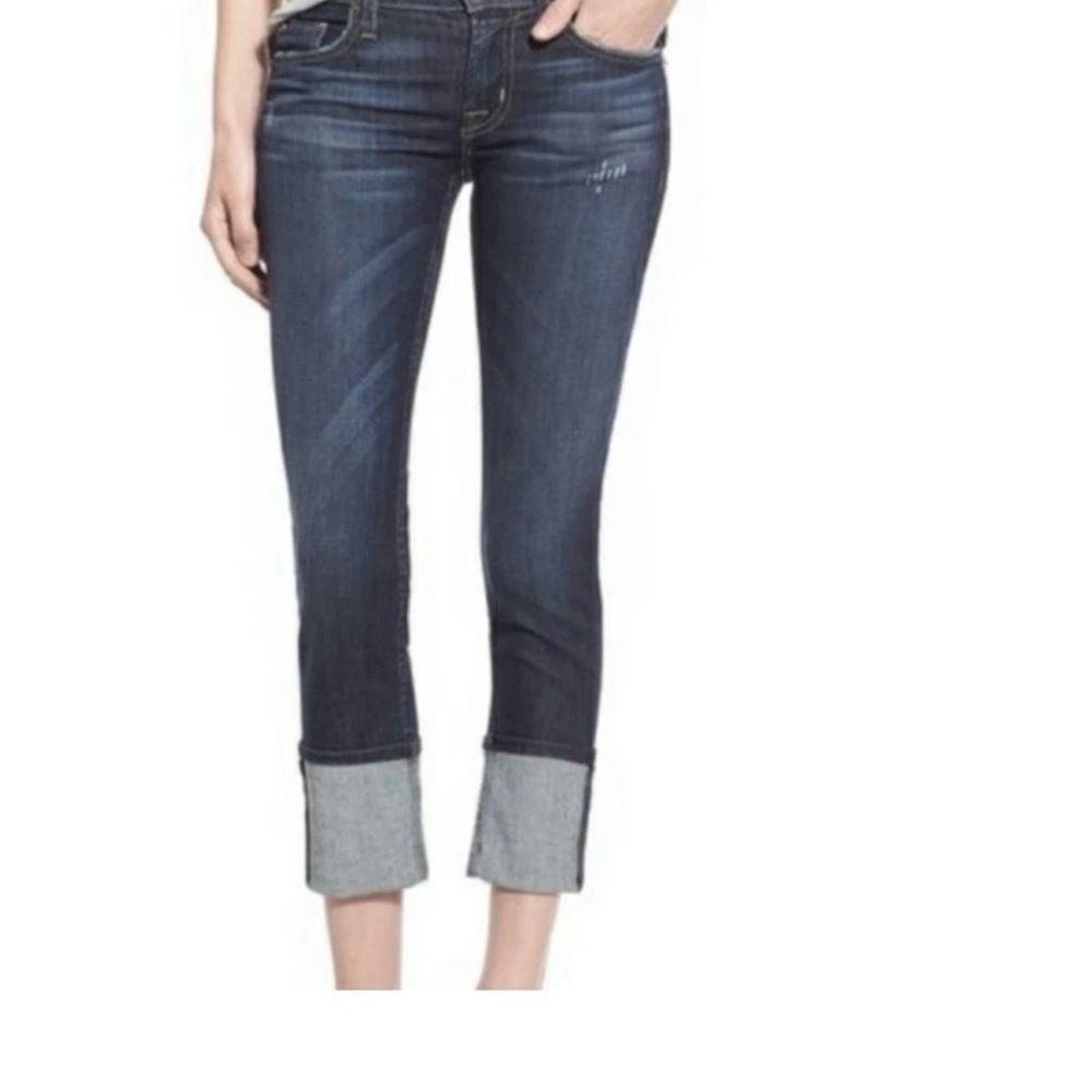 Hudson Jeans Women 27 Muse Crop Skinny 5in Cuff